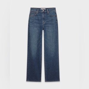 Denim Forum The Joni High Rise Loose 29L in Dark Wash